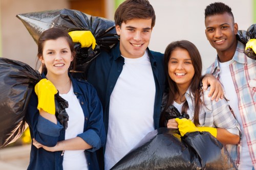 Eco-friendly waste disposal during home clearance