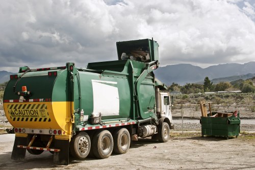 Recycling process for commercial waste